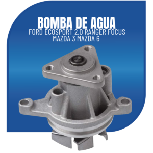 bomba de agua ford ecosport 2.0 ranger focus mazda 3 mazda 6