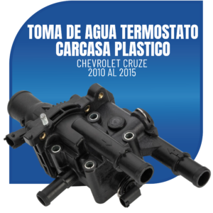 Toma Agua Termostato Carcasa Chevrolet Cruze 2010-2015 PLASTICO