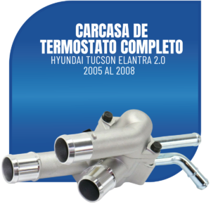 Carcasa Termostato Tucson Elantra 2.0 2005 2006 2007 2008 COMPLETO