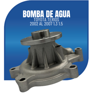 bomba de agua toyota terios 02-07 1.3 1.5