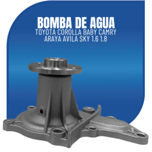 bomba de agua toyota corolla baby camry araya avila sky 1.6 1.8