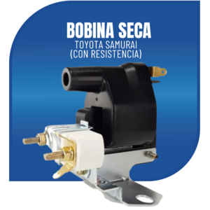 bobina seca para toyota samurai (con resistencia)