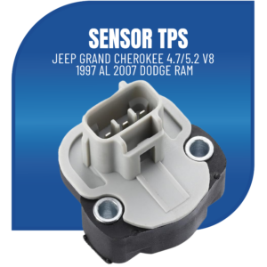 sensor tps jeep grand cherokee 4.7/5.2 v8 (97-07) dodge ram
