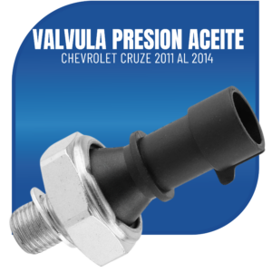 valvula de presion aceite cruze 2011-2014