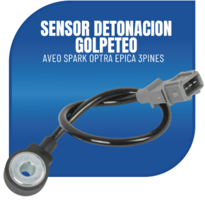 sensor detonacion golpeteo aveo spark optra epica 3pines