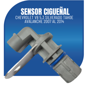 sensor cigueñal chevrolet v8 5.3 silverado tahoe avalanche 2007-2014