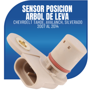 sensor posicion arbol de leva tahoe, avalanch, silverado 2007-2014